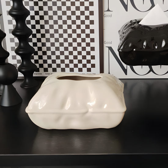 Porcelain Tissue Box